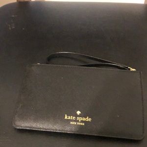 Black Kate Spade wallet/ clutch